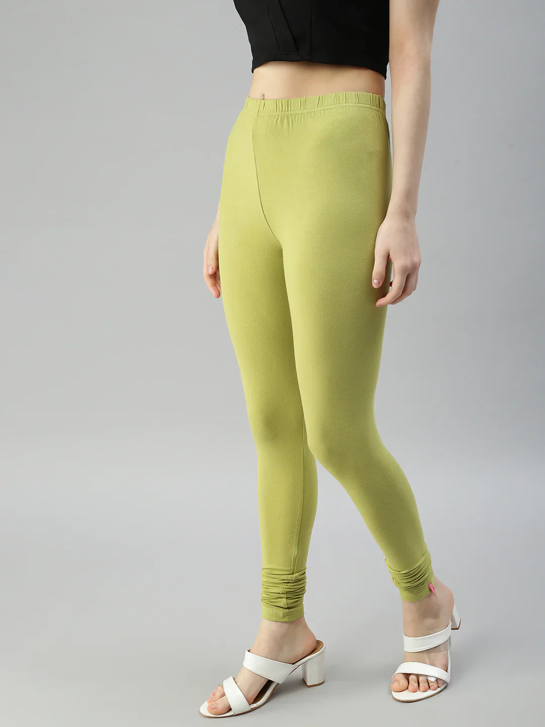 2XL Prisma Ladies Churidar Leggings - Elevate Your Style with 60 Captivating Colors!  2XL - Image 32