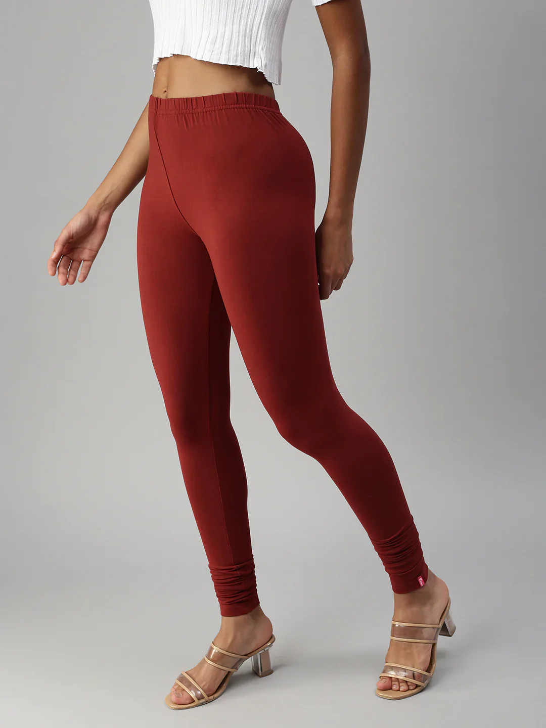 2XL Prisma Ladies Churidar Leggings - Elevate Your Style with 60 Captivating Colors!  2XL - Image 9