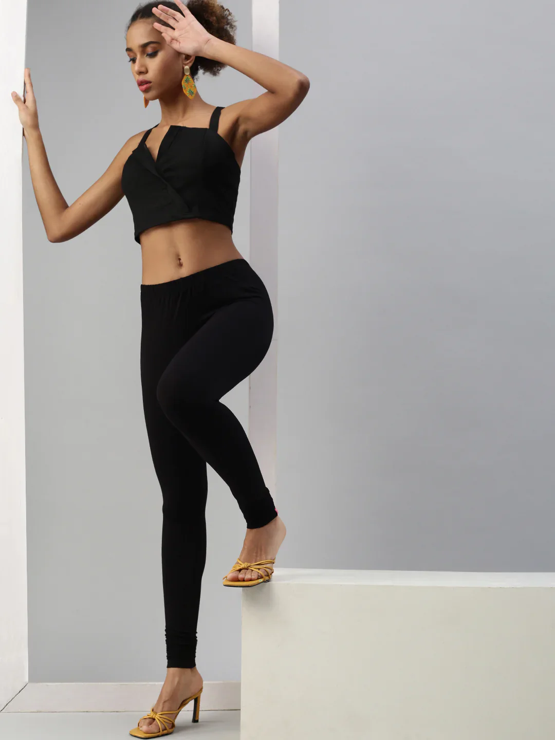 Prisma Churidar Leggings Black - Image 6