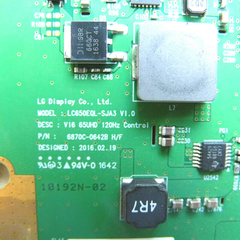 T-Con Board 6870C-0642B – Compatible Replacement for 42″–47″ LG TVs # - Image 2