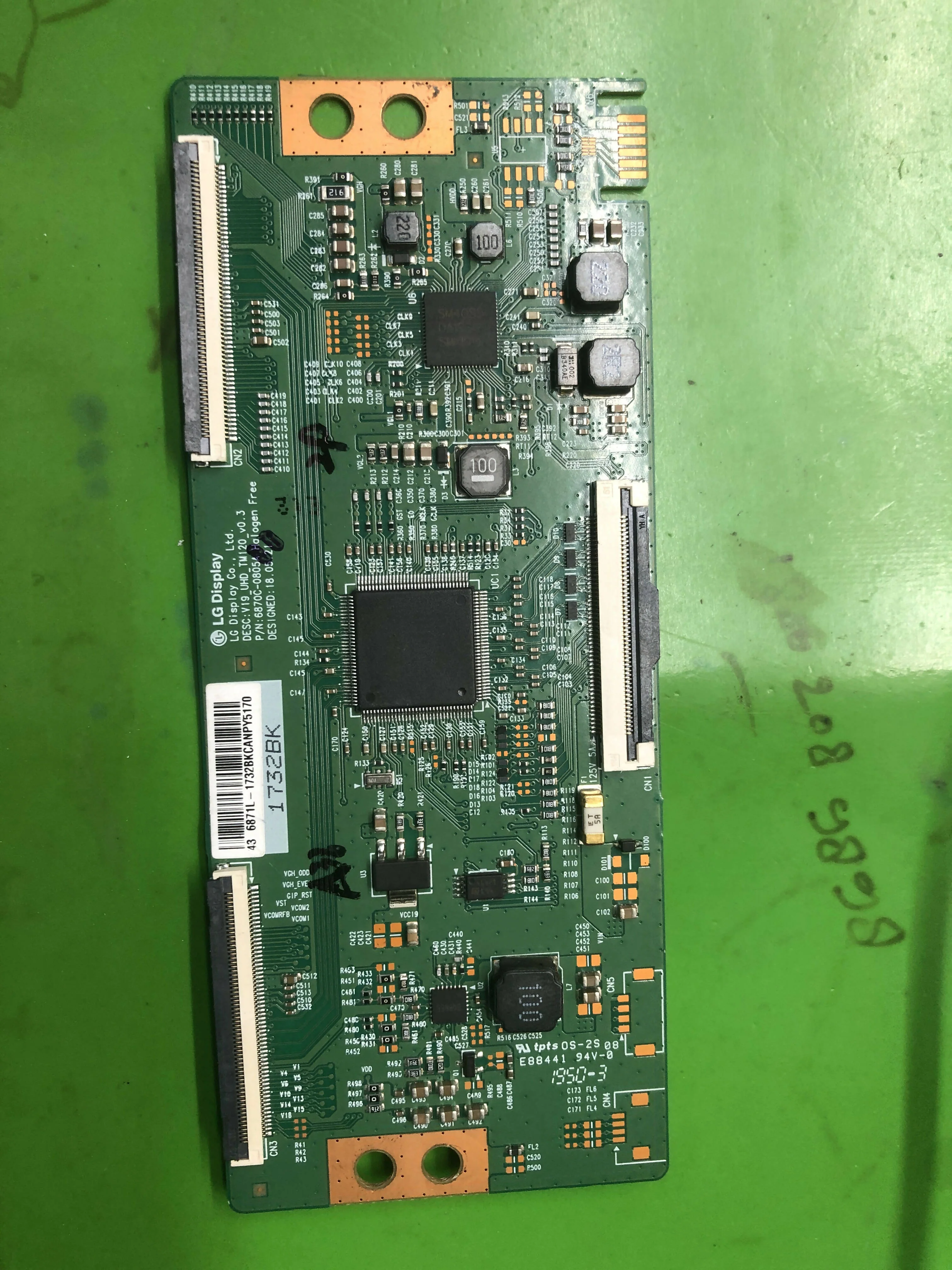 LG 43″/49″ 4K TV T-Con Board 6870C-0805A – Genuine Replacement # - Image 2