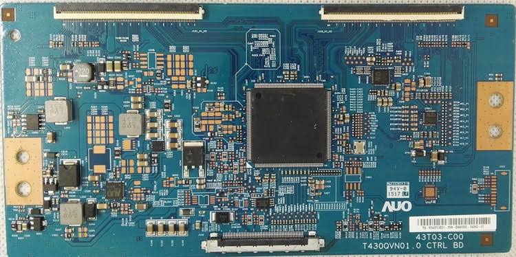 T-Con Board 43T03-C00 / T430QVN01.0 – Replacement Control Board for 43″ TVs #