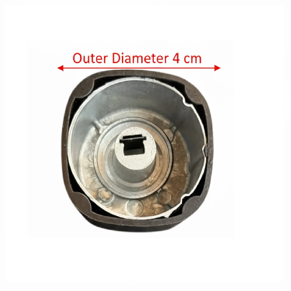 Square Metal Gas Stove Knob – Replacement for Cooktops & Hobs # - Image 4