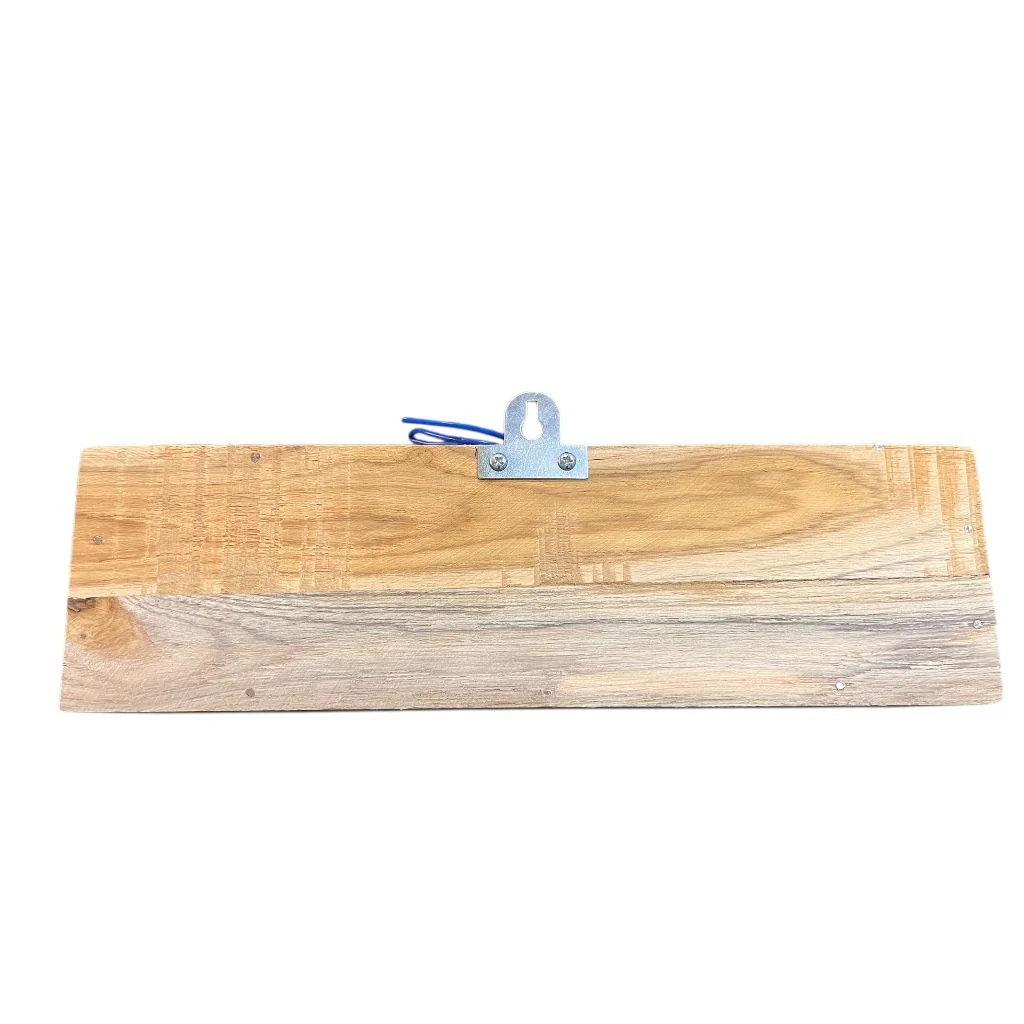 RASI Wooden Extension Switch Board with 2 × 15 Amp Sockets & Indicator - Image 3