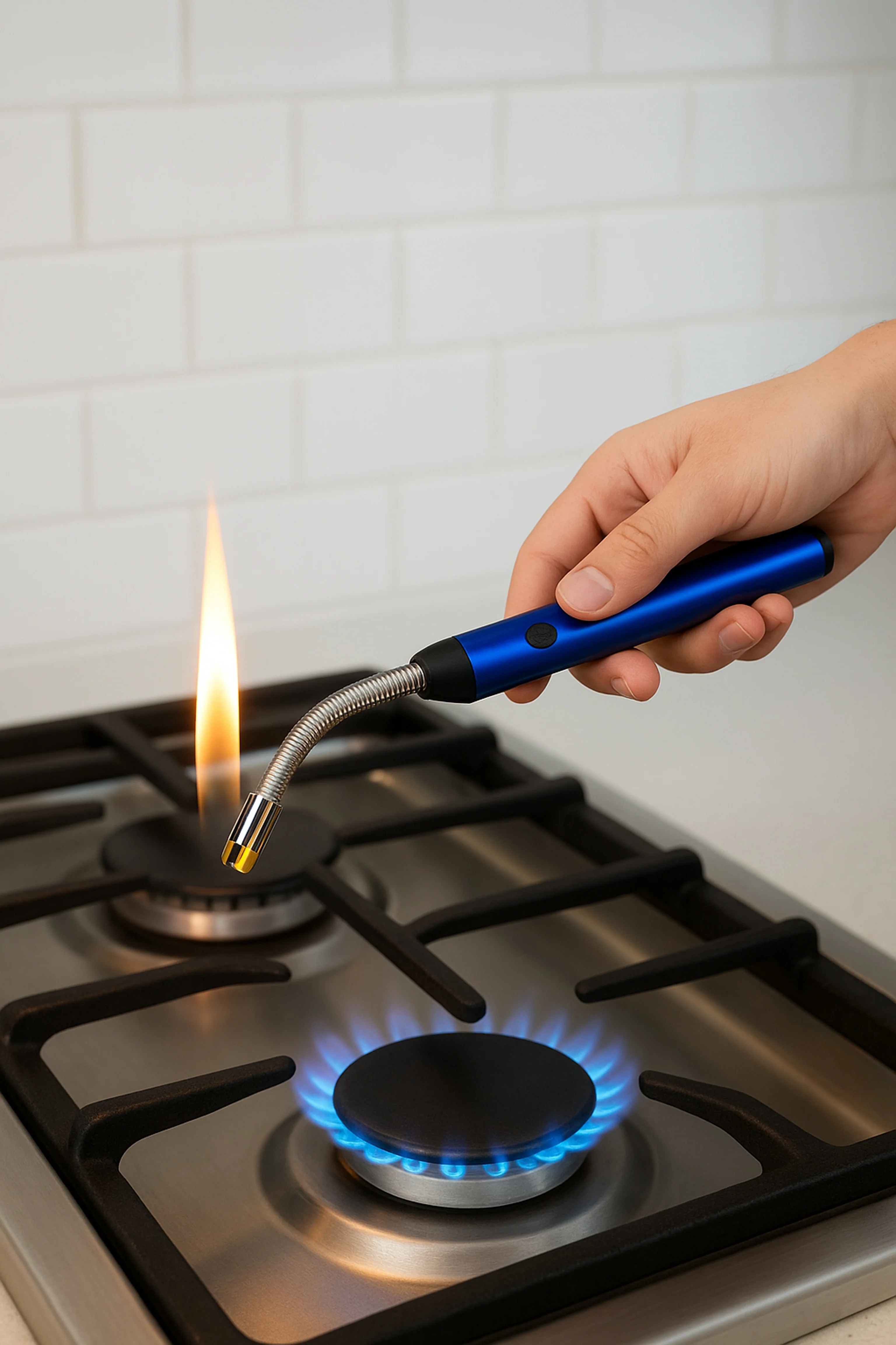 Rechargeable Electric Arc Lighter – Flameless USB Plasma Candle &amp; Kitchen Lighter - Image 2