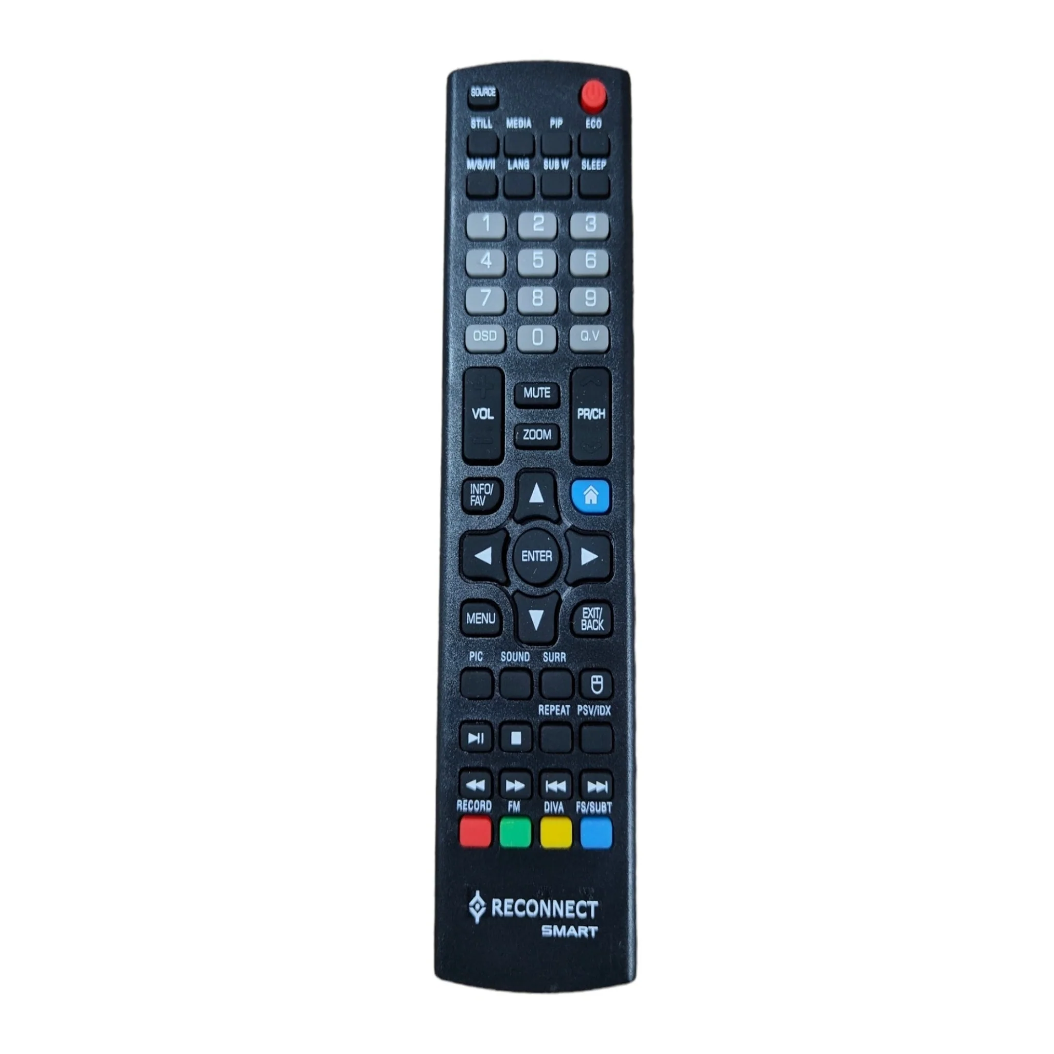 Reconnect Smart LED TV Remote Control (Model 2) – Compatible Replacement#