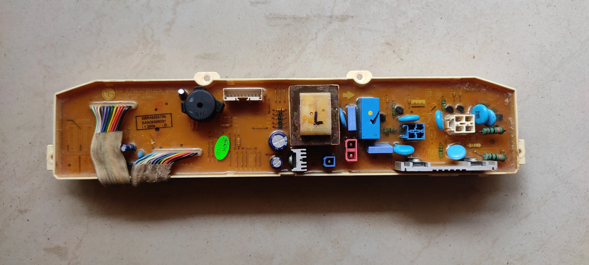 Refurbished 10-Button Original LG Washing Machine Control Board – Model 05 AAA Quality Replacement # - Image 3