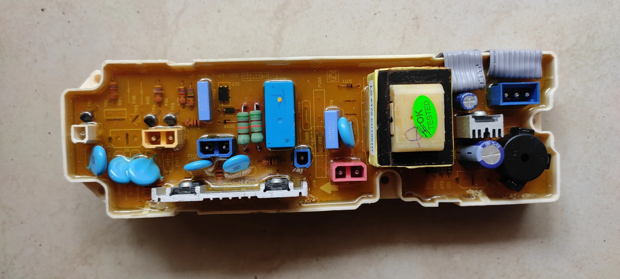 Original LG Washing Machine PCB – AAA Refurbished 4 Button Board# - Image 4
