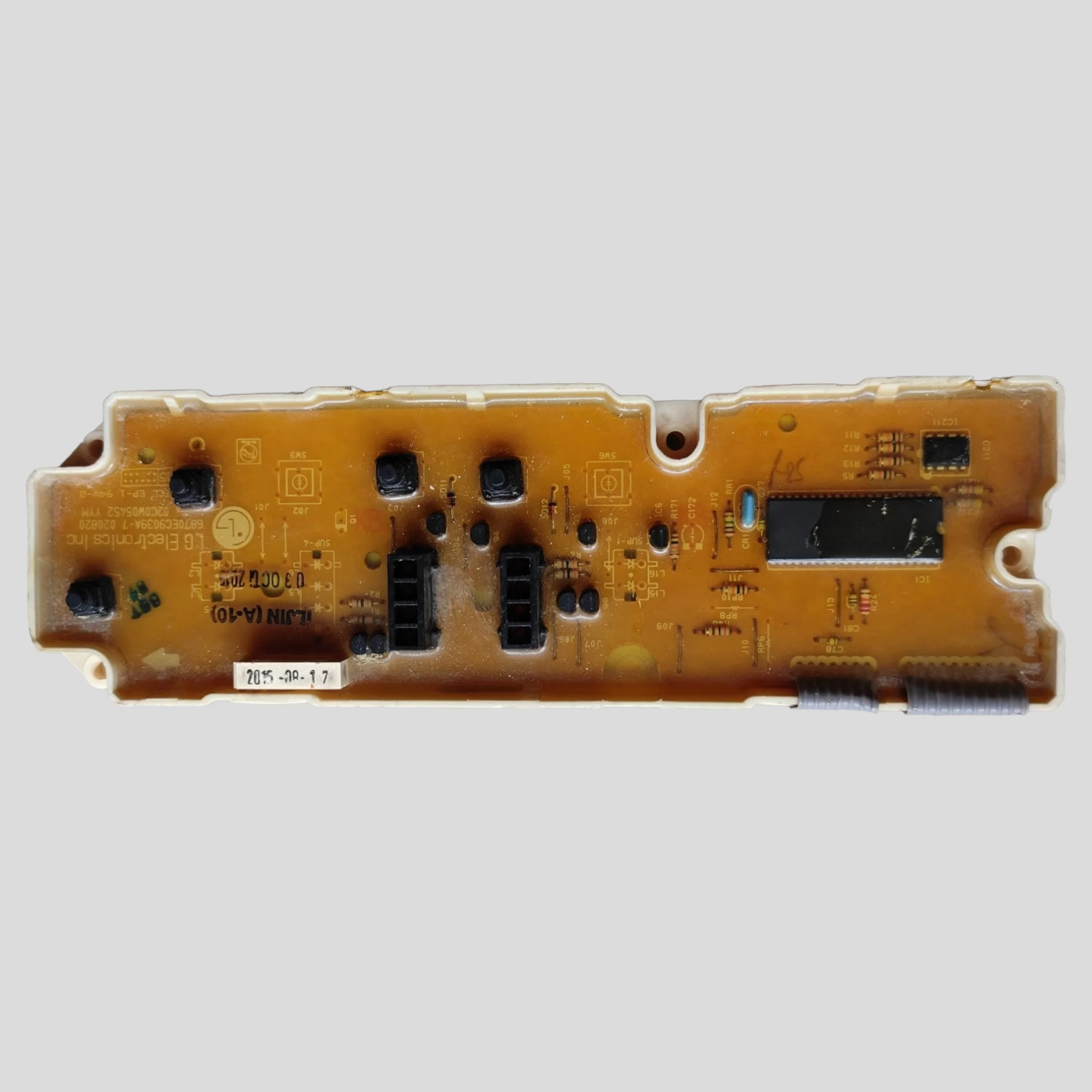 Refurbished 4-Button Original LG Washing Machine Control Board – Model 01 AAA Quality Replacement # - Image 3