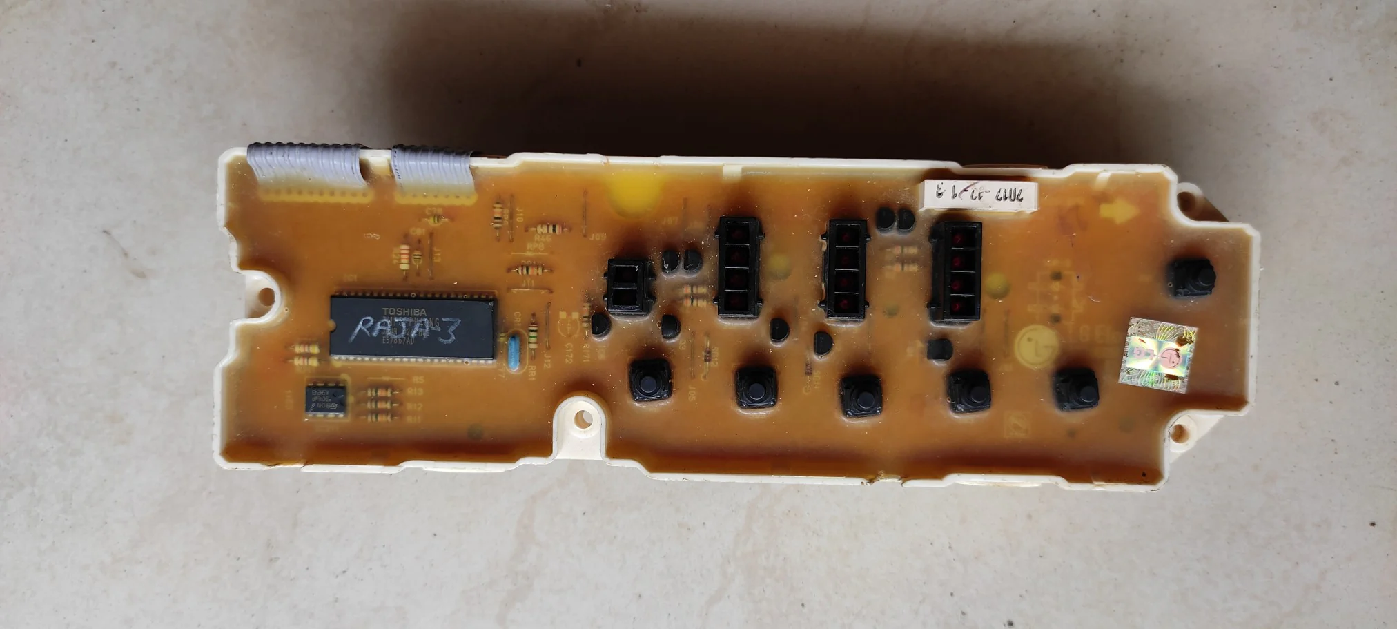 Refurbished 6-Button Original LG Washing Machine Control Board – Model 02 AAA Quality Replacement # - Image 3