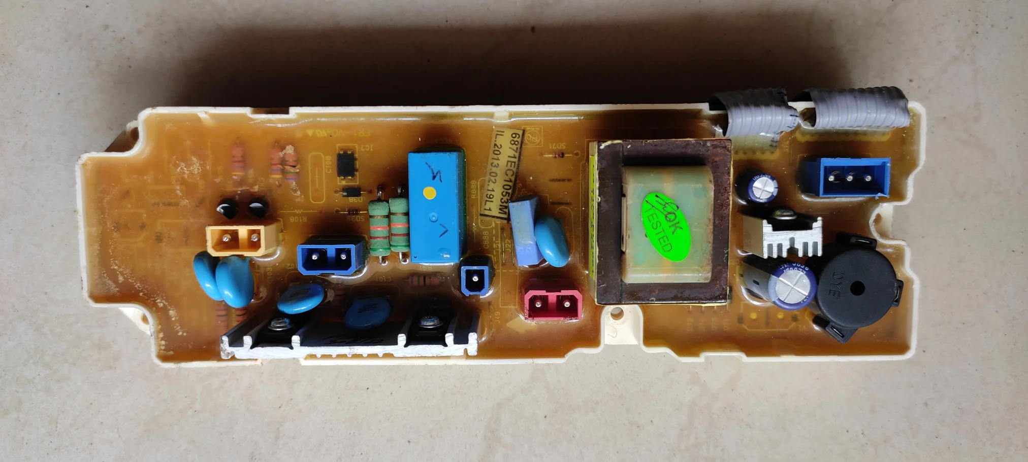 Refurbished 6-Button Original LG Washing Machine Control Board – Model 02 AAA Quality Replacement # - Image 4