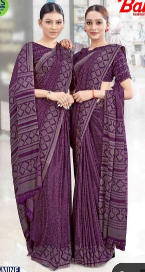 Brown Colour Group Saree - Image 2