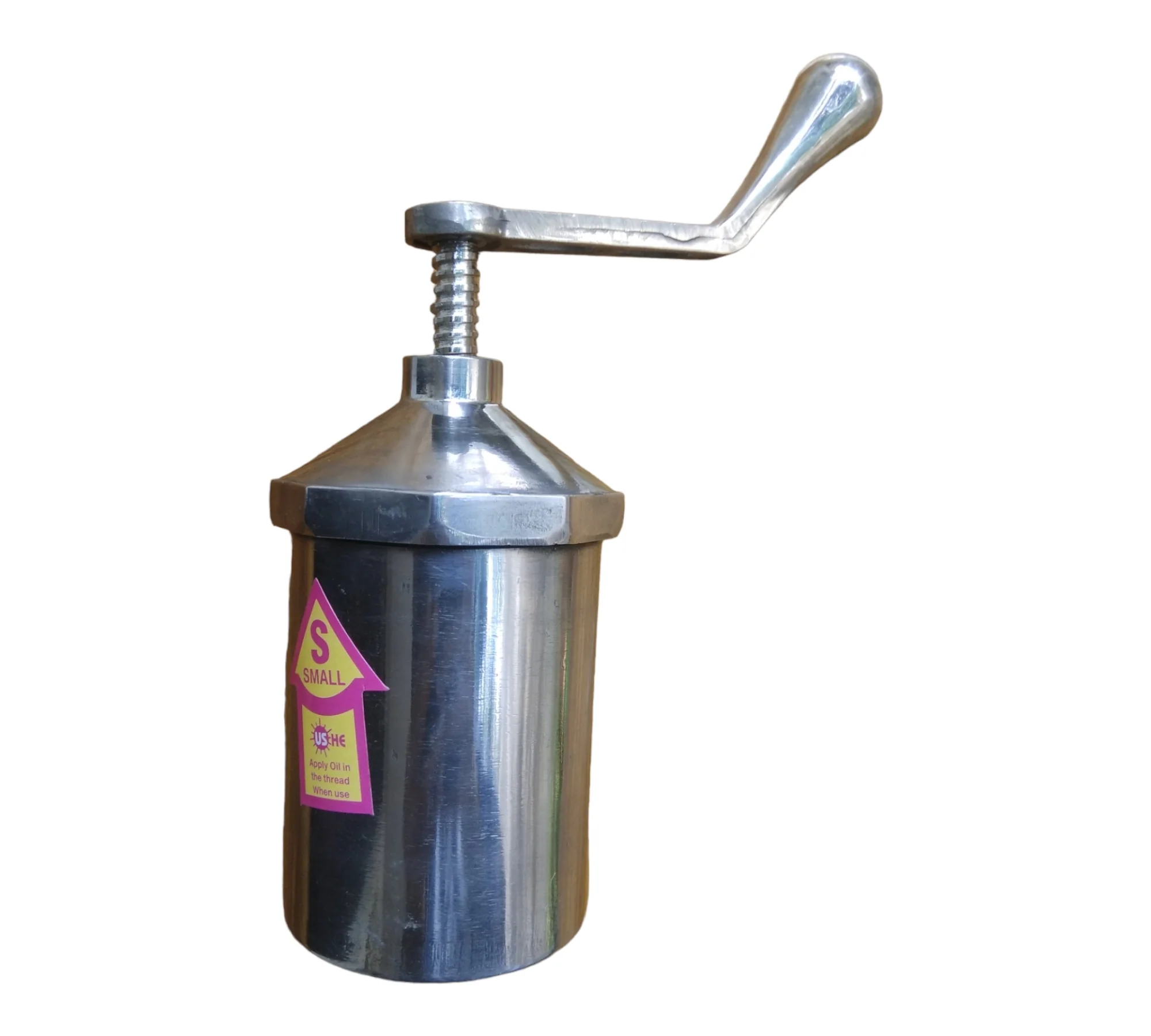 Rotating Type Easy Murukku Idiyaappam Making Machine with 5 Design Mould