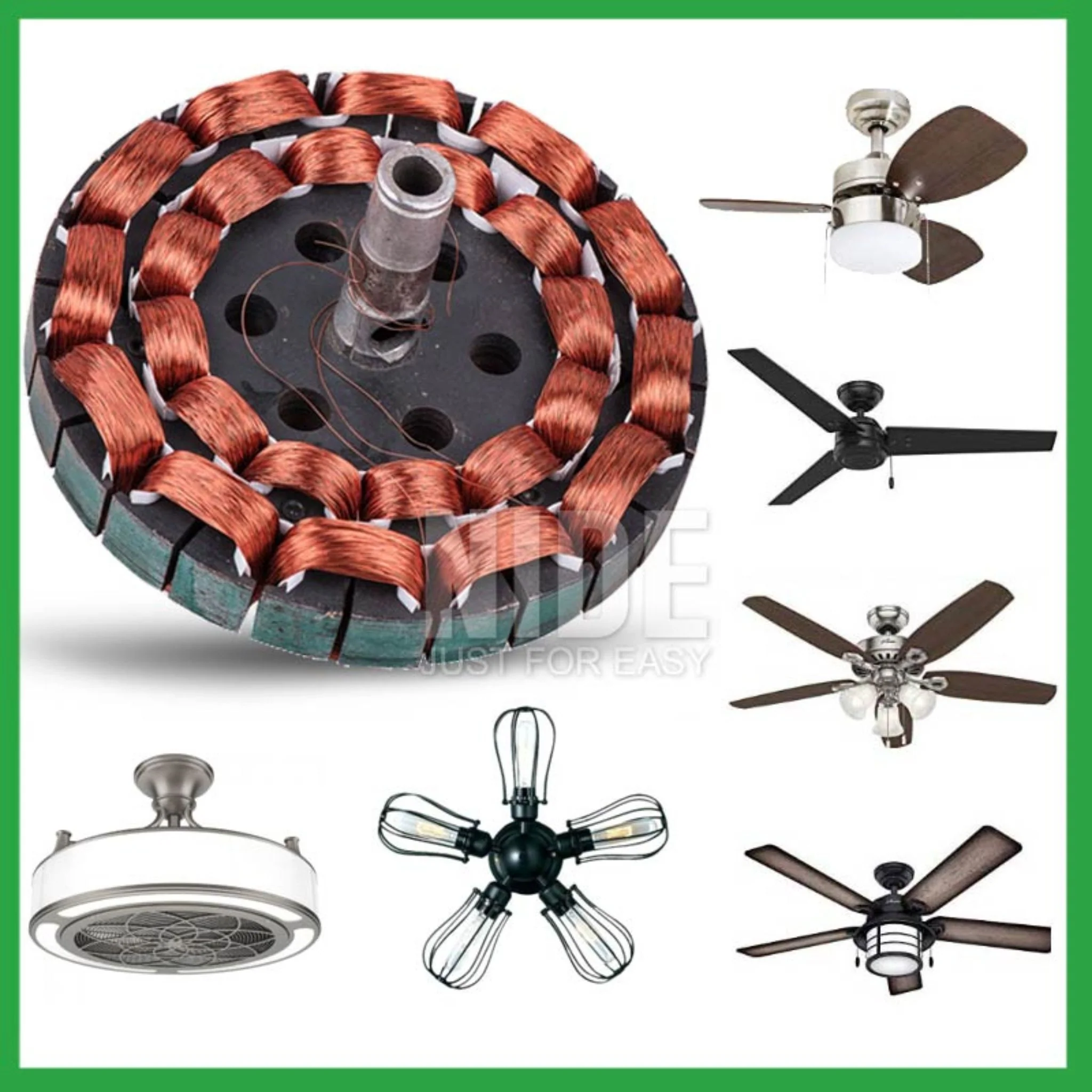 Round Fan Copper Coil 14 Poll 31 MM - Image 2