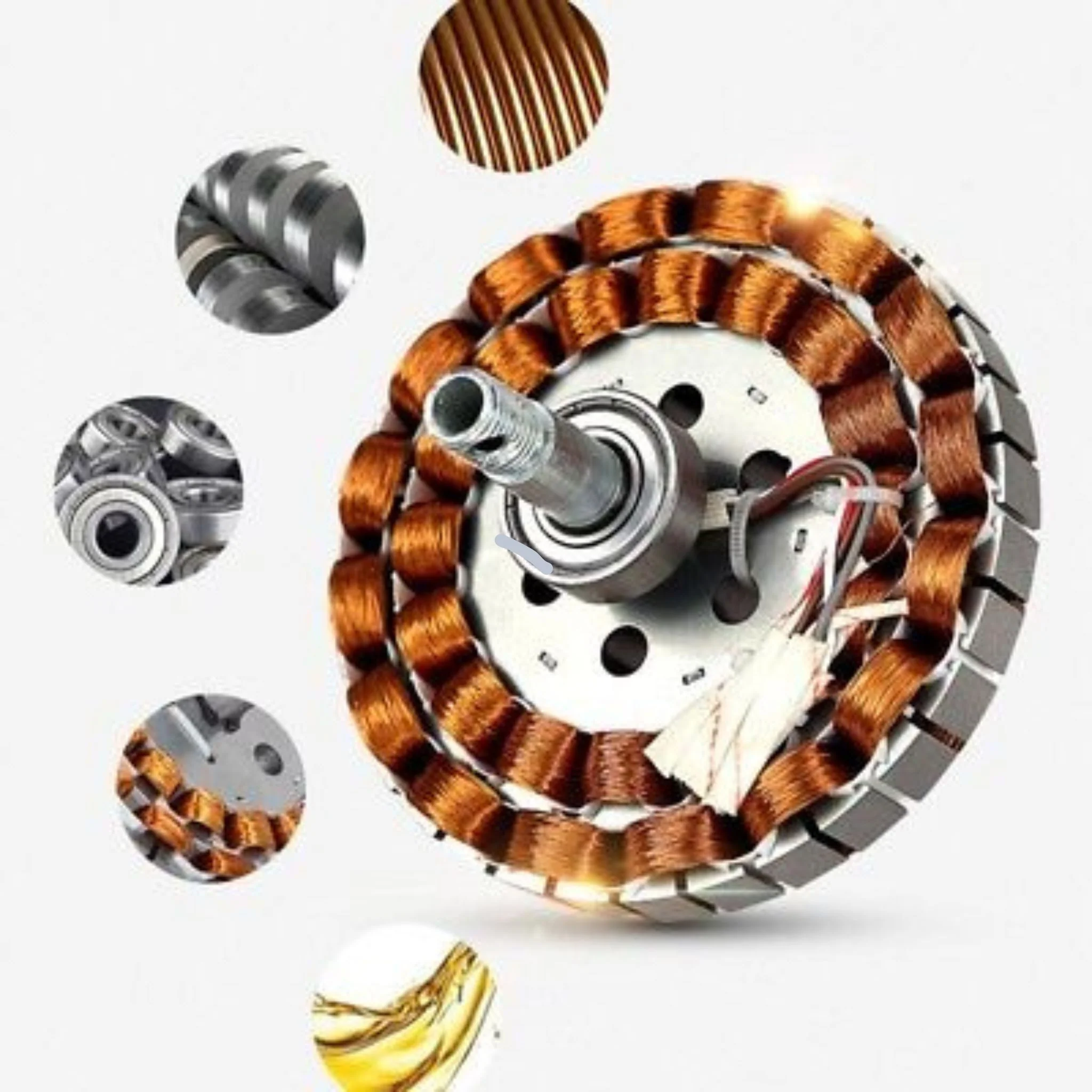 Round Fan Copper Coil 14 Poll 31 MM - Image 3