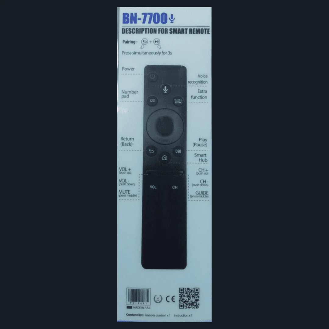Samsung Smart TV Remote Control with Voice Recognition | Buy Voice-Enabled Remote Online in India# - Image 2