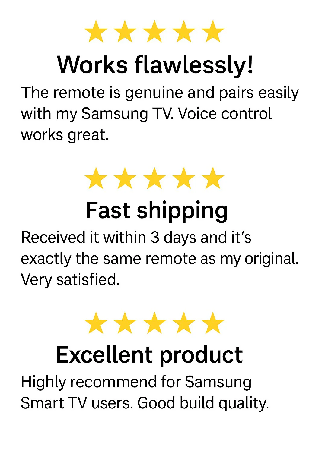 Original Samsung Smart TV Remote with Voice Control – Netflix, Prime, Hotstar# - Image 11