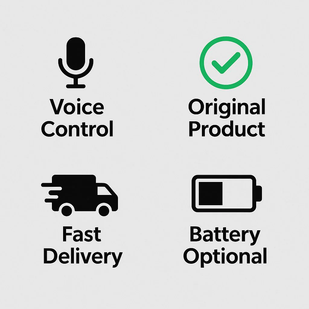 Original Samsung Smart TV Remote with Voice Control – Netflix, Prime, Hotstar# - Image 9