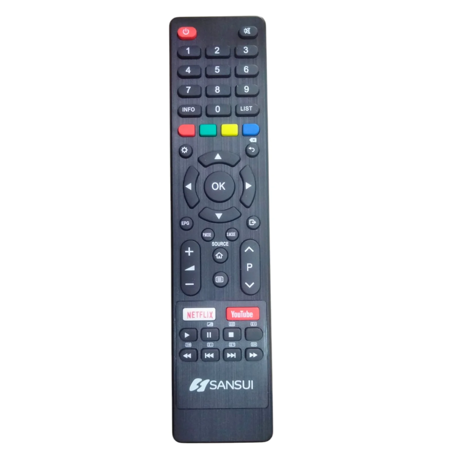 Sansui Smart TV Remote Control – Compatible Replacement (No Voice, YouTube & Netflix Functions)# - Image 6
