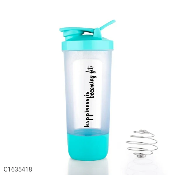  Shaker Bottle-Protein Shaker Bottle for Protein Mix and Stainless Steel Blender Balls - Image 2