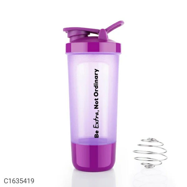  Shaker Bottle-Protein Shaker Bottle for Protein Mix and Stainless Steel Blender Balls - Image 3