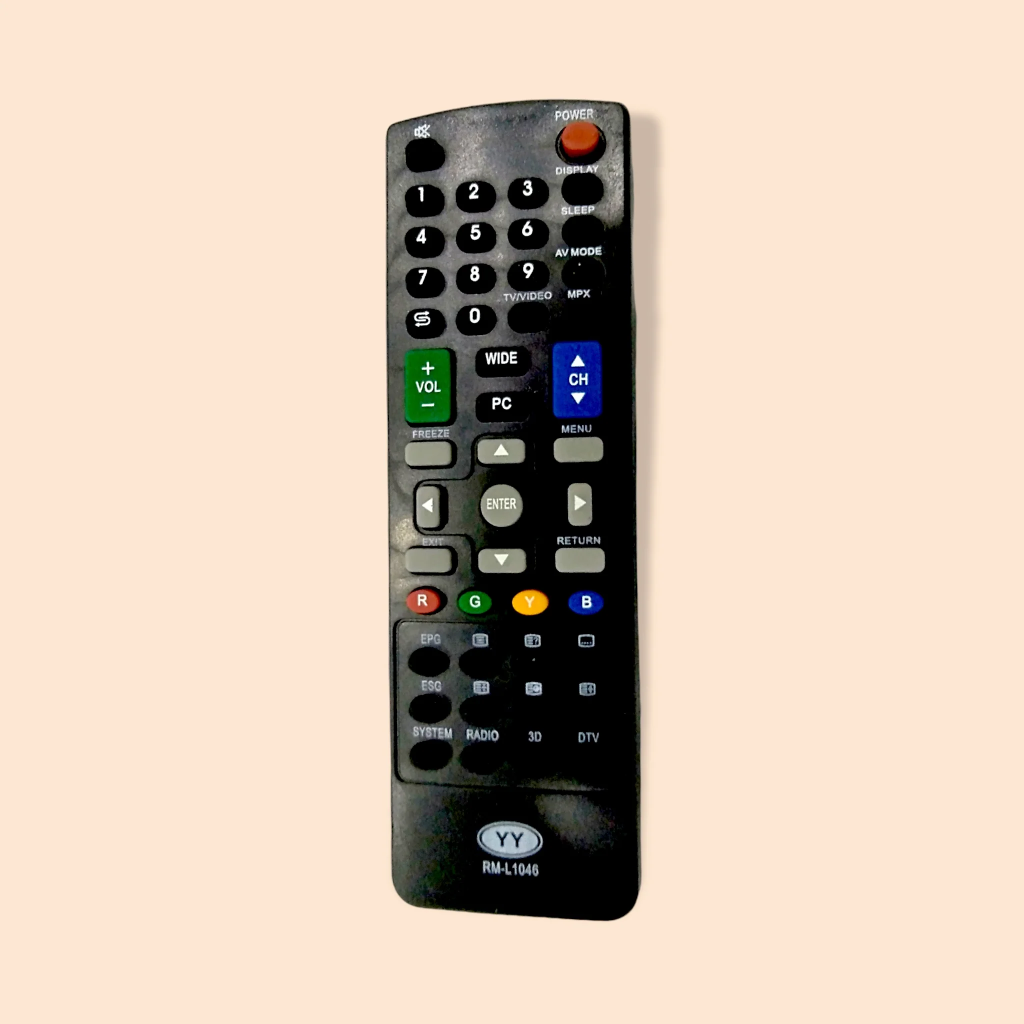 Sharp LCD TV Remote Controller LD44 – Replacement Remote for Sharp LED/LCD TVs#