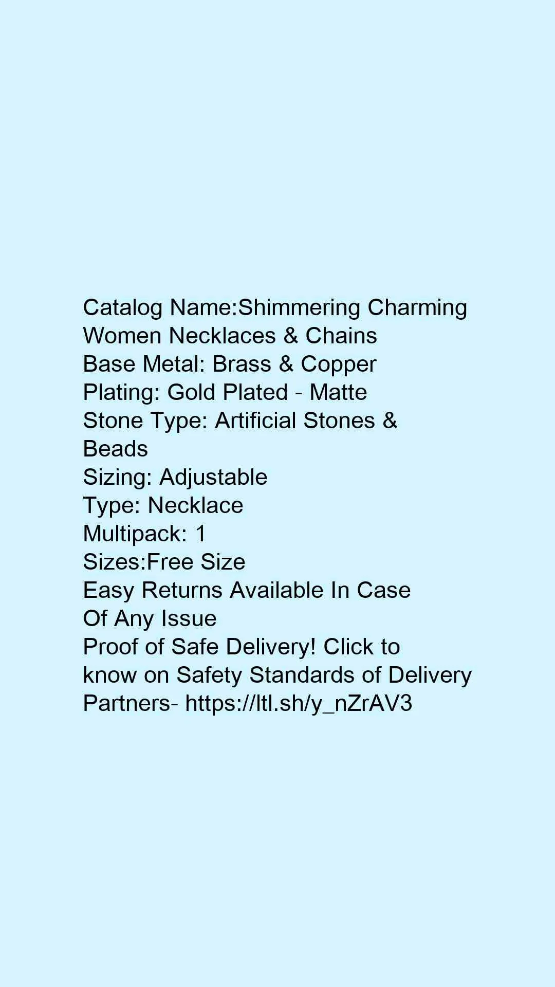 Shimmering Charming Women Necklaces & Chains - Image 7