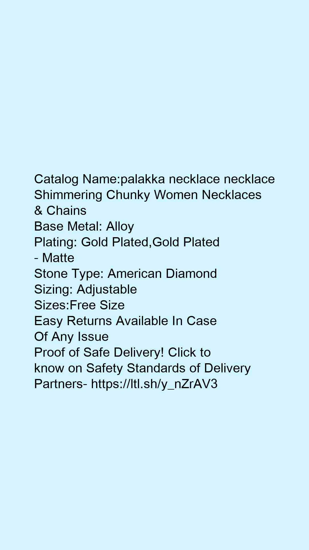 Shimmering Chunky Women Necklaces & Chains - Image 5