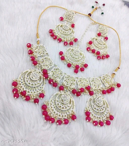 Shimmering Colourful Jewellery Sets