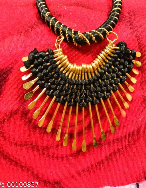 Shimmering colourful necklace - Image 6