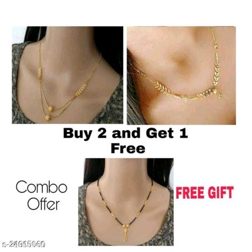 Shimmering Glittering Women Necklaces & Chains - Image 3