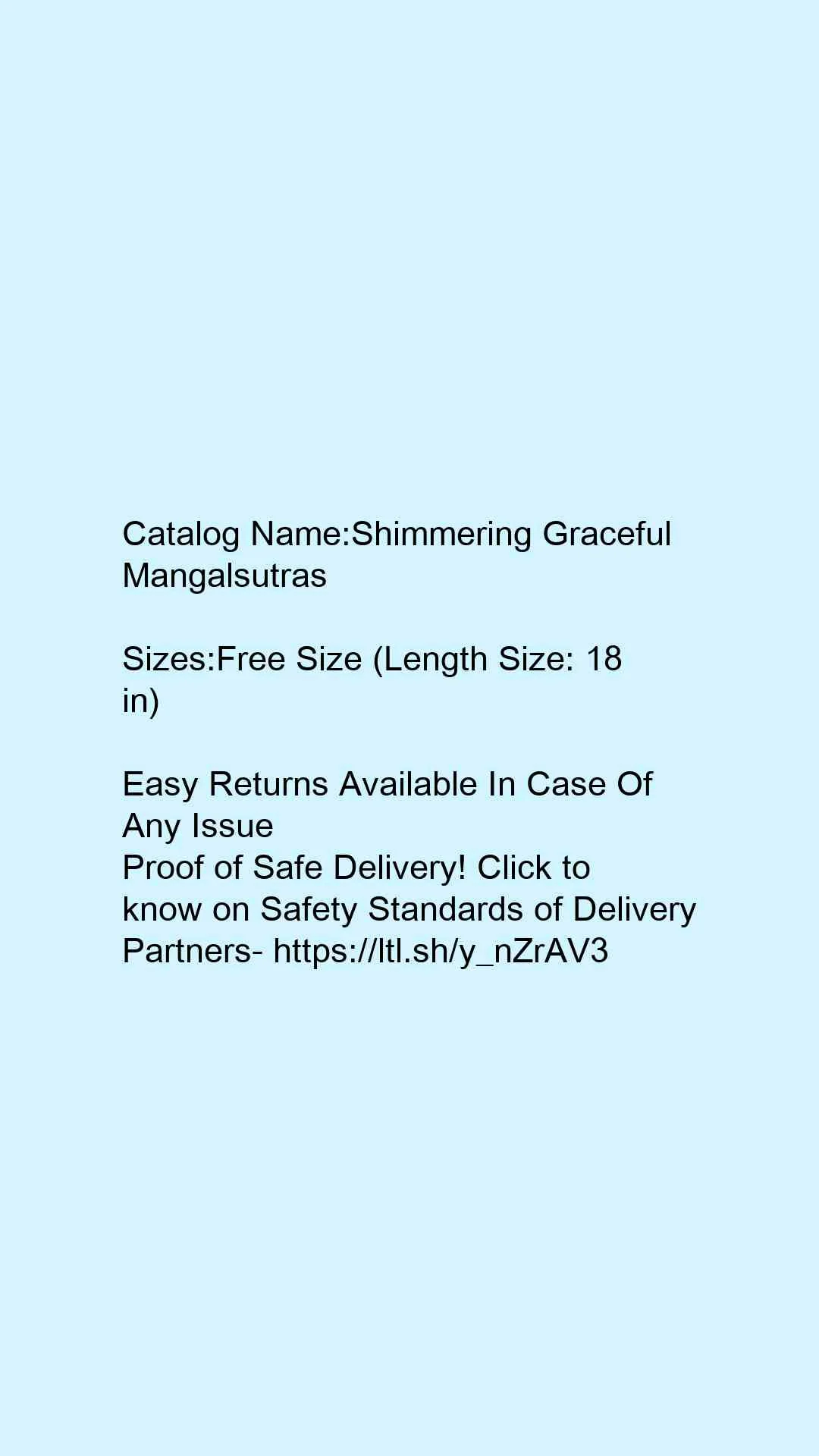 Shimmering Graceful Mangalsutras - Image 5