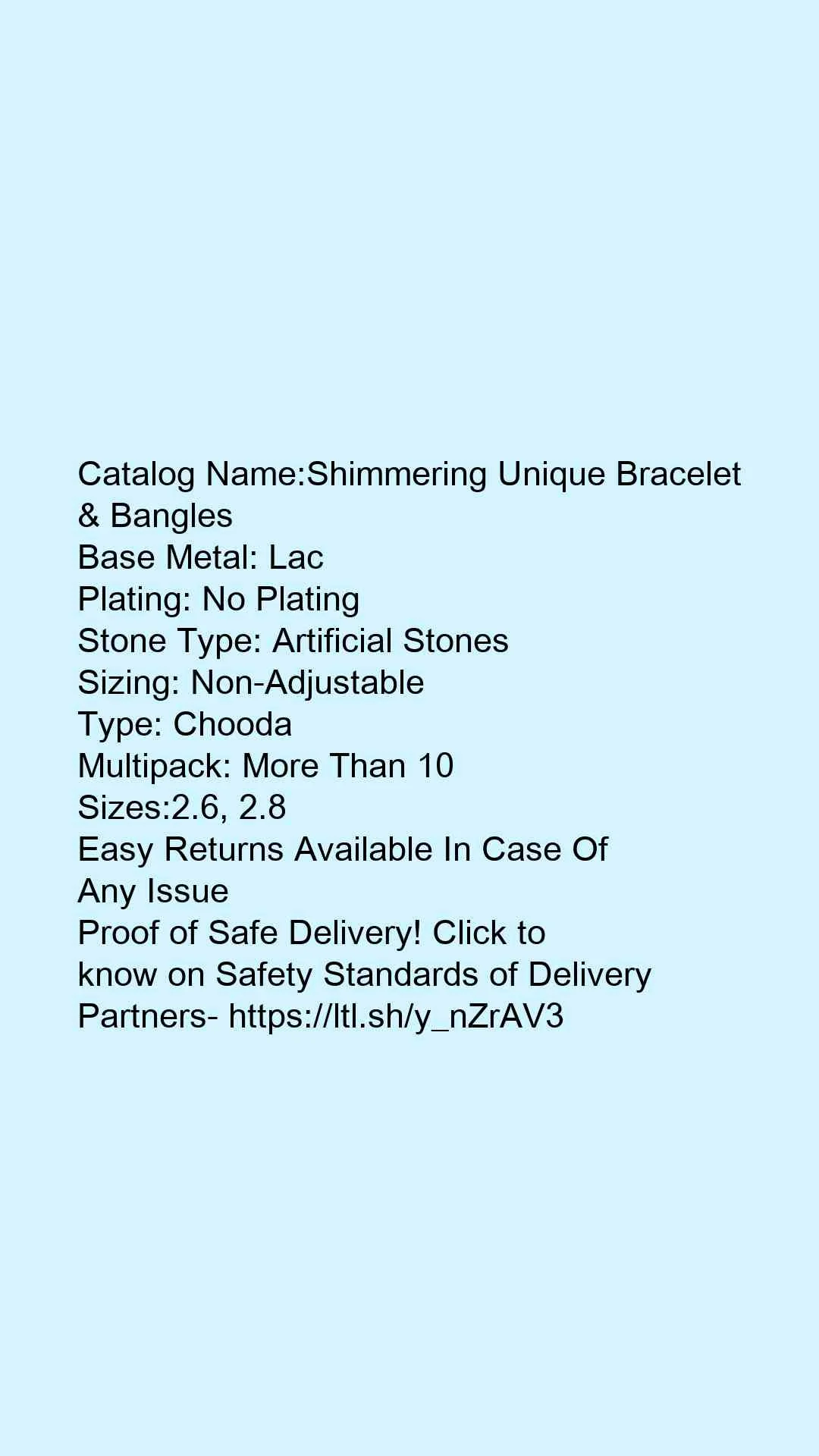 Shimmering Unique Bracelet & Bangles - Image 3