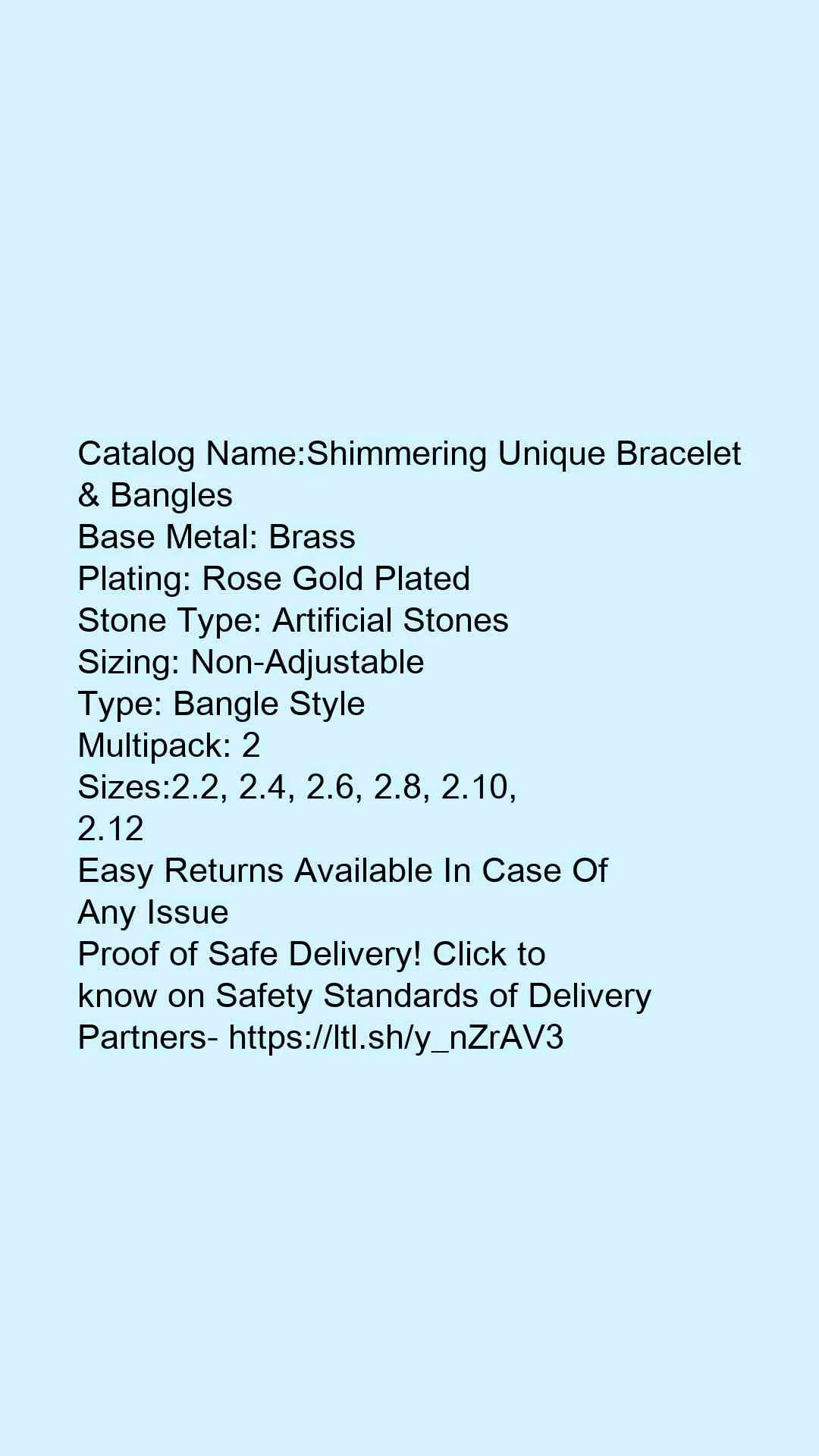 Shimmering Unique Bracelet & Bangles - Image 5