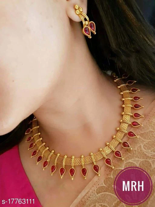 Sizzling Bejeweled Women Necklaces & Chains - Image 12