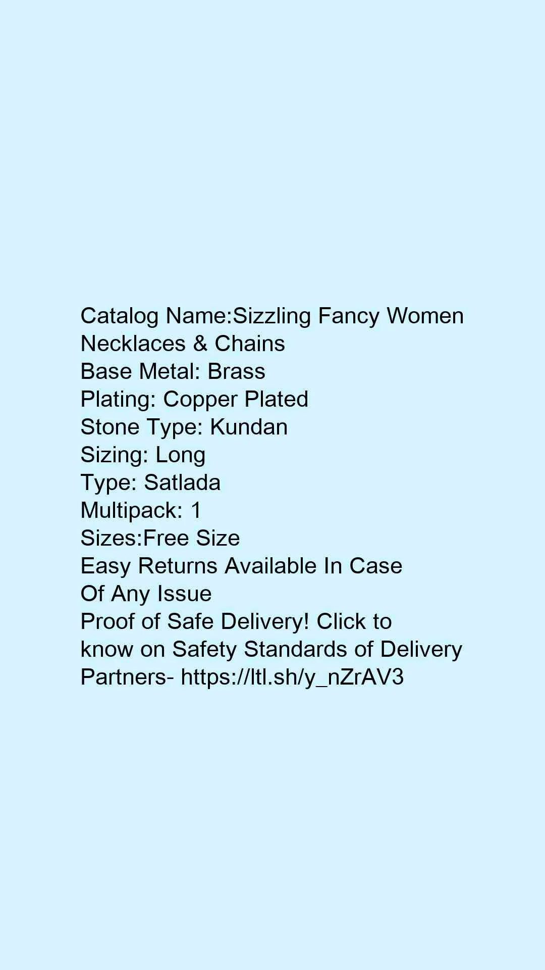 Sizzling Fancy Women Necklaces & Chains - Image 6
