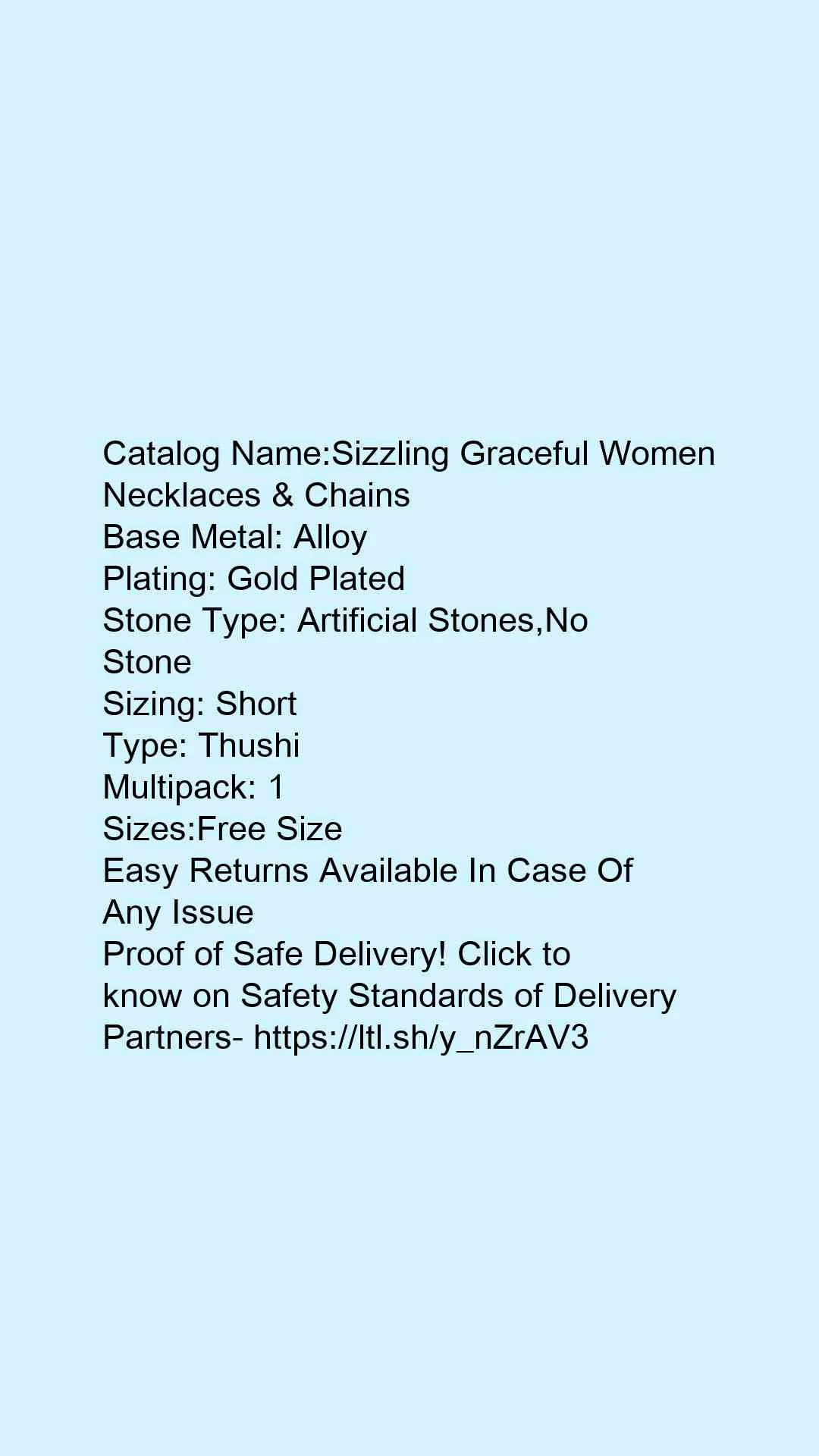 Sizzling Graceful Women Necklaces & Chains - Image 5