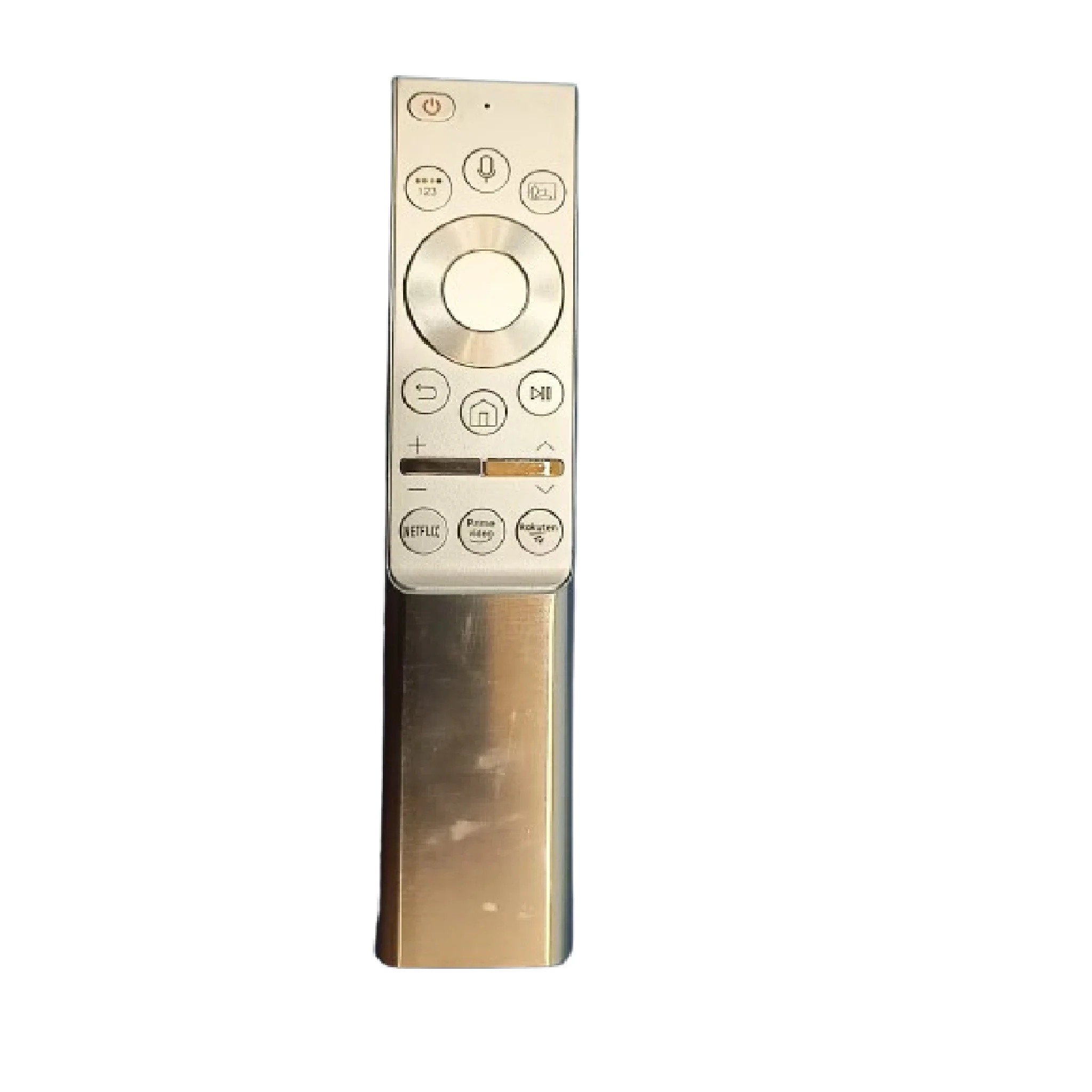 Samsung Smart TV Voice Remote – Original Metal Body | Netflix, Prime, ZEE5 Buttons | Rechargeable | Universal Control - Image 5