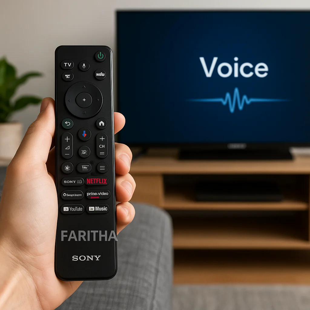 Original Sony Smart TV Remote Control – With Netflix, SonyLiv, Prime Video, Disney+ Hotstar, YouTube & YouTube Music Buttons - Image 2