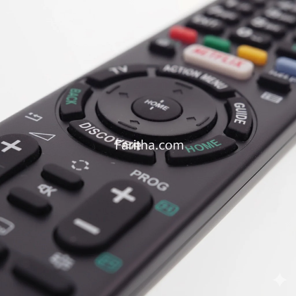 Sony Smart TV Remote Control with Netflix Button – Compatible Replacement for Sony Bravia TVs# - Image 3