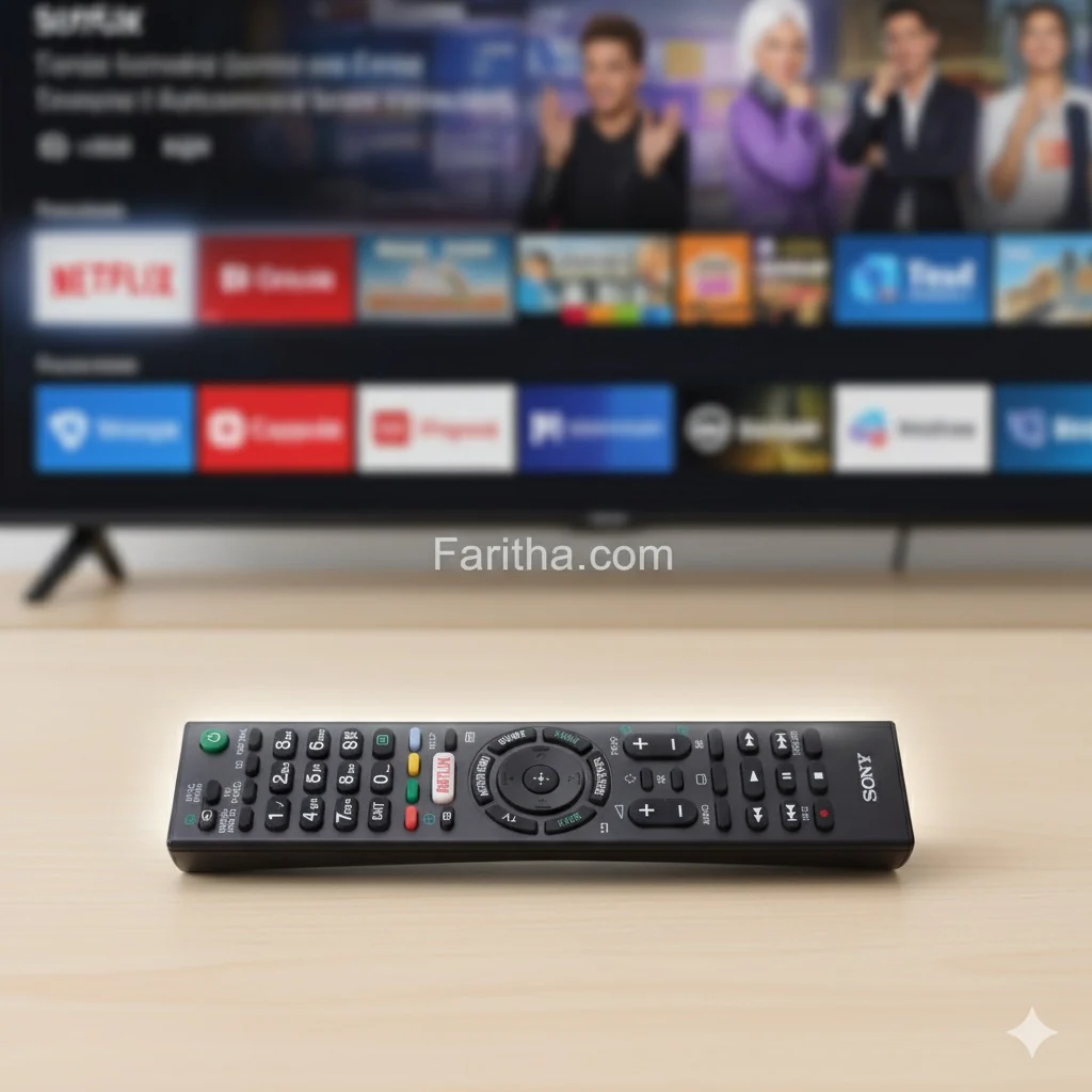 Sony Smart TV Remote Control with Netflix Button – Compatible Replacement for Sony Bravia TVs# - Image 5