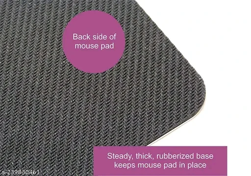 SUBLIARTS Certified Explore Multicolor HD Printed Mouse Pad - Anti-Slip, Durable Rubber Base, Ideal for Gaming, Laptops, and PC - Image 2