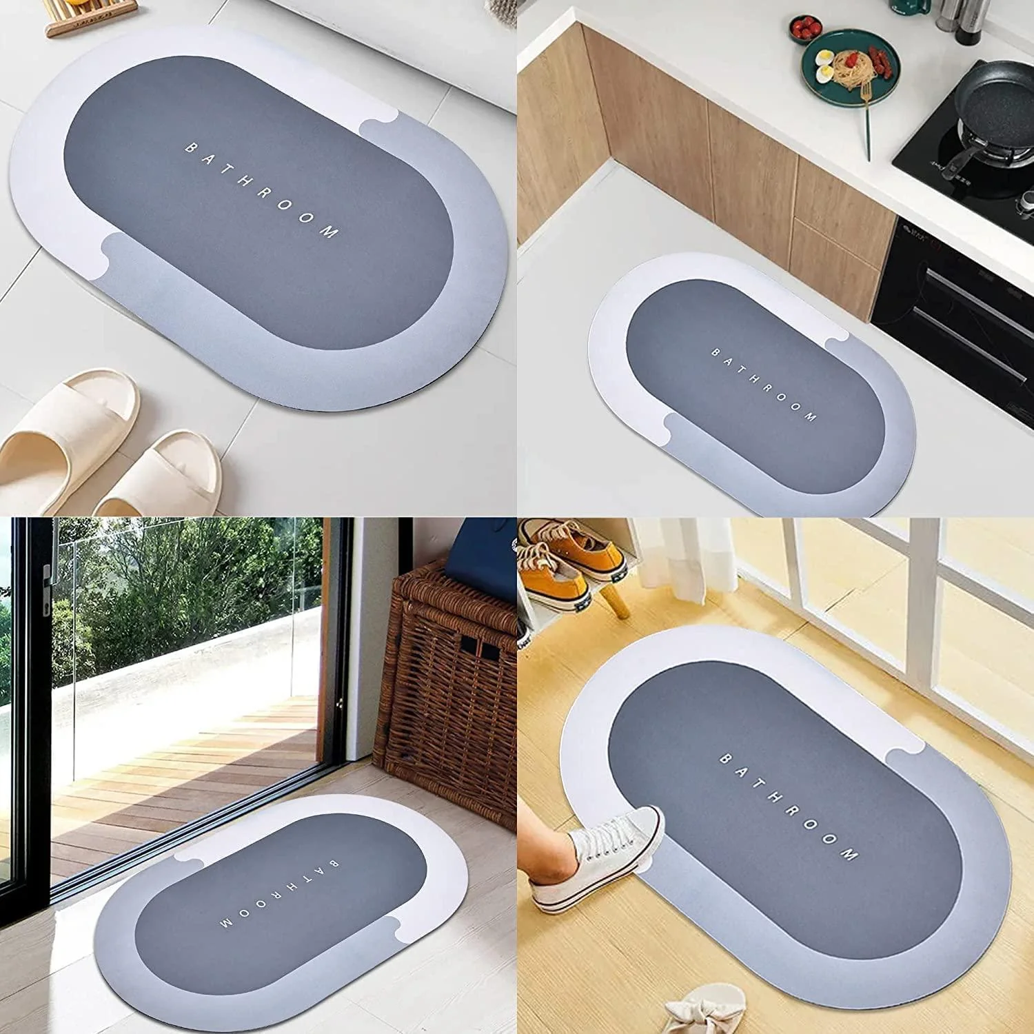Super Absorbent Bath Floor Mat - Image 7