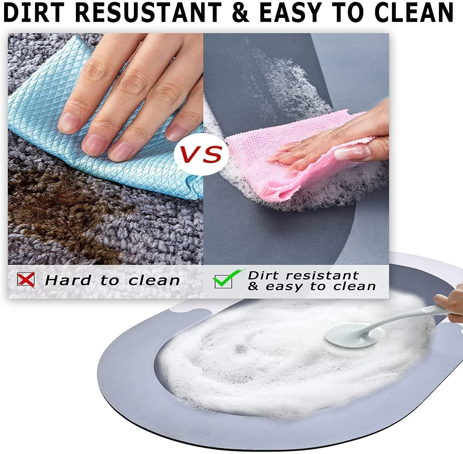 Super Absorbent Bath Floor Mat - Image 8