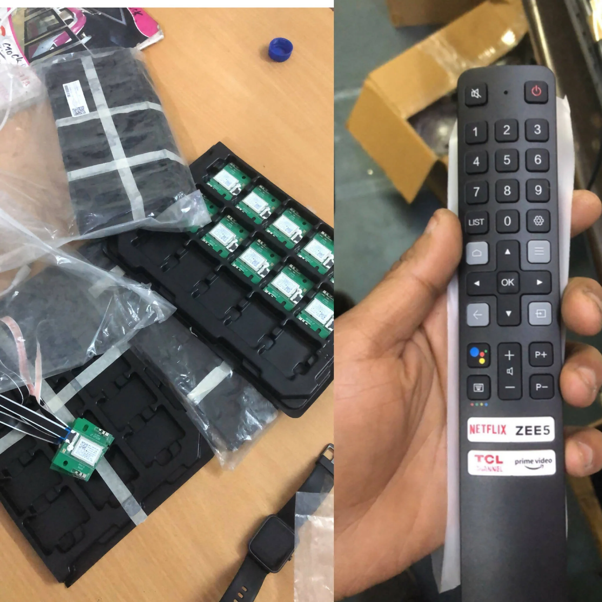 TCL 43S6500FS Led Tv Motherboard | Refurbished Original Main Board Replacement with Remote - Image 3