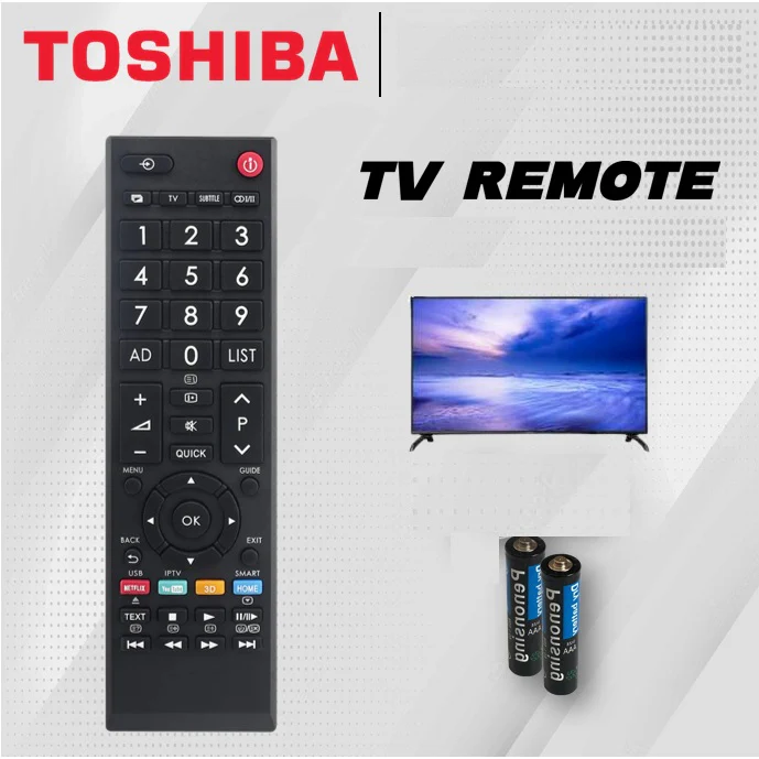 Toshiba LCD/LED TV Remote Controller CT-90336 (LD20)* - Image 4