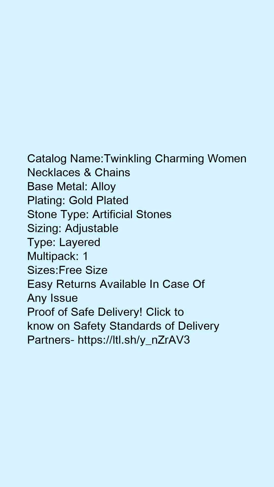 Twinkling Charming Women Necklaces & Chains - Image 7