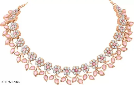 Twinkling Chic Gold-Plated Jewellery Set with Cubic Zirconia - Image 3