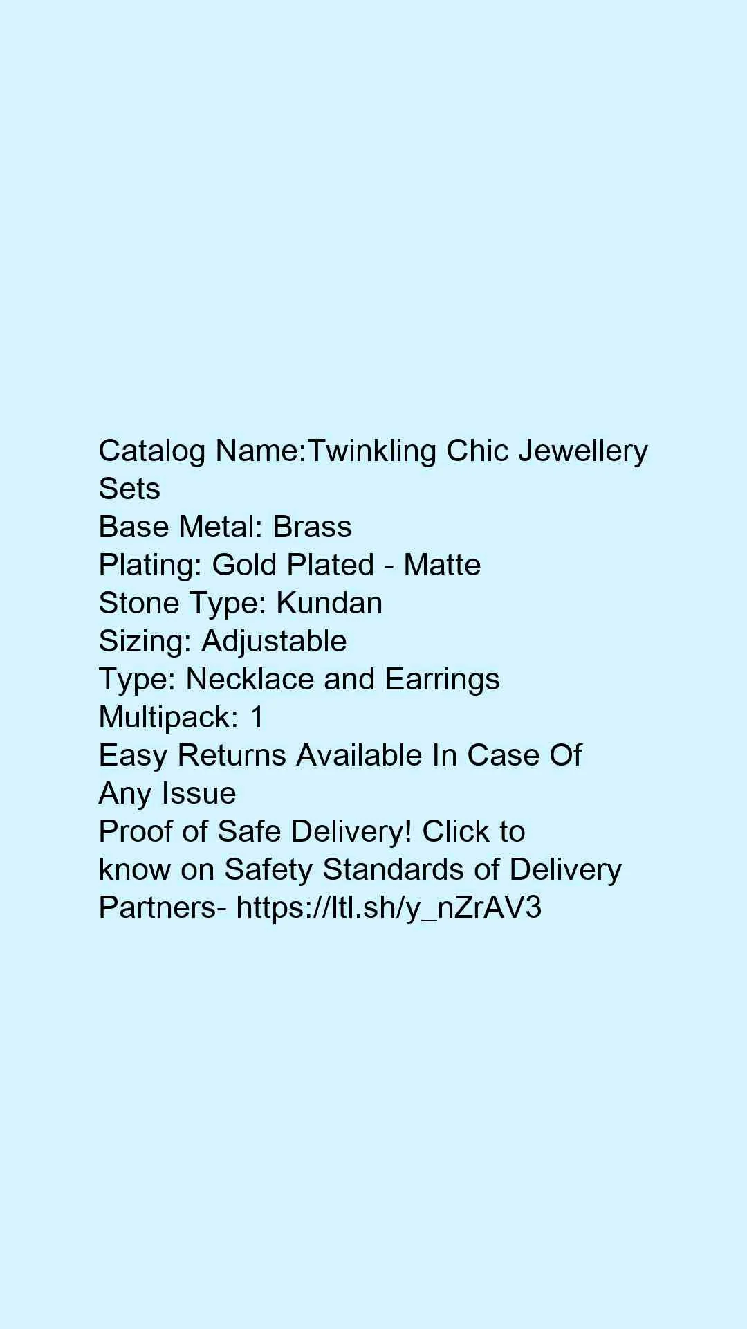 Twinkling Chic Jewellery Sets - Image 5