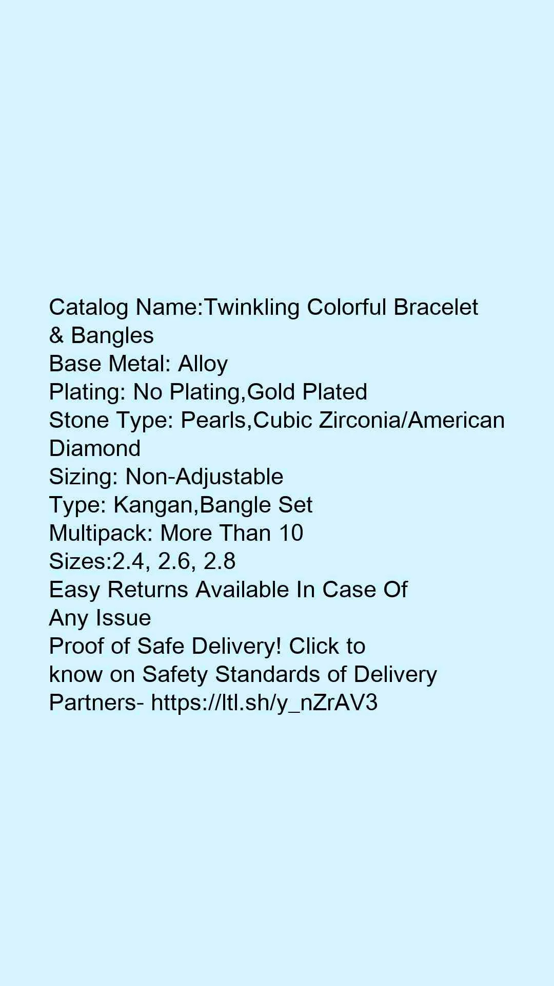 Twinkling Colorful Bracelet & Bangles - Image 13